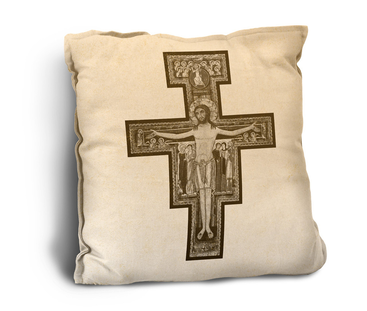 San Damiano Rustic Pillow