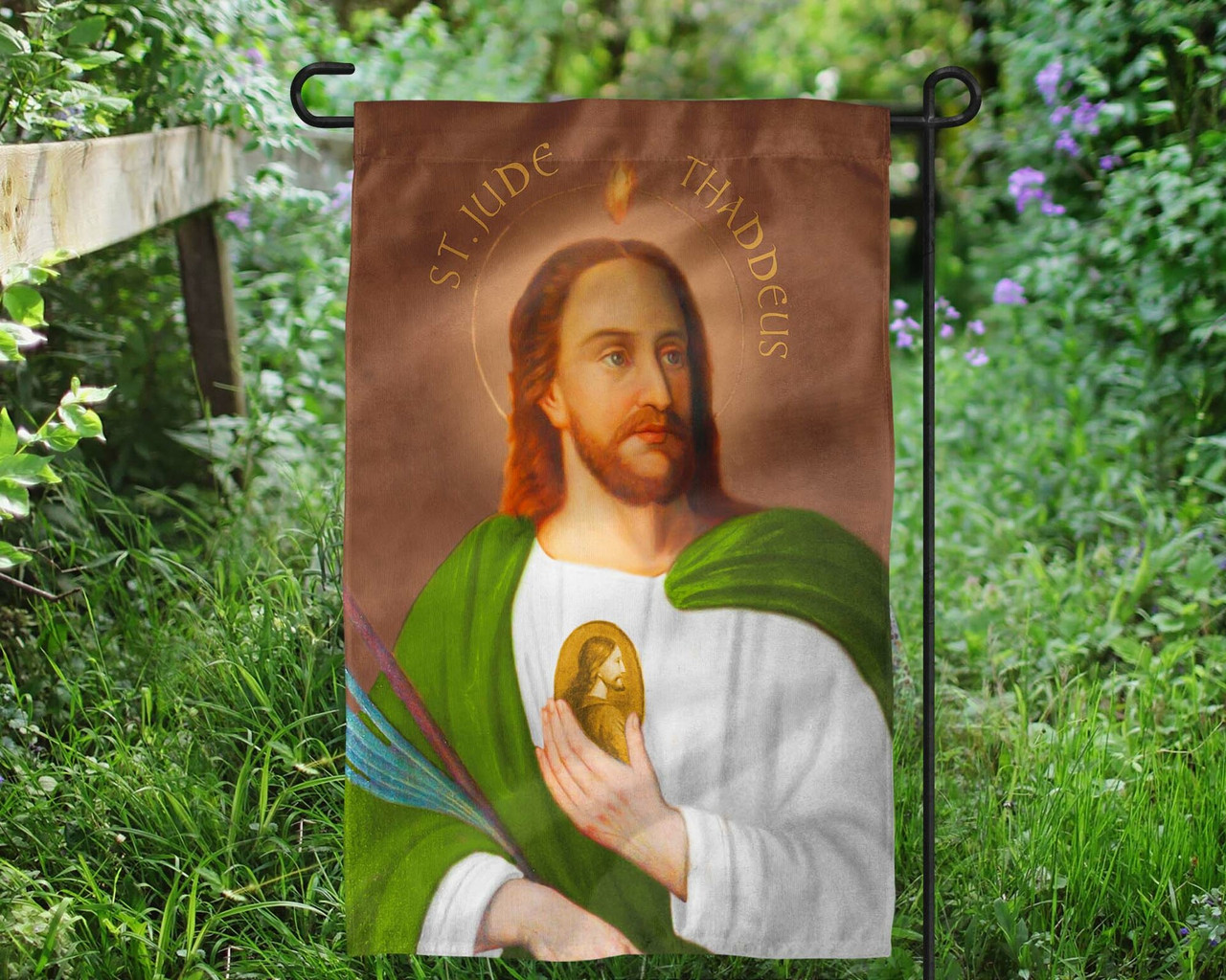 St. Jude Outdoor Garden Flag