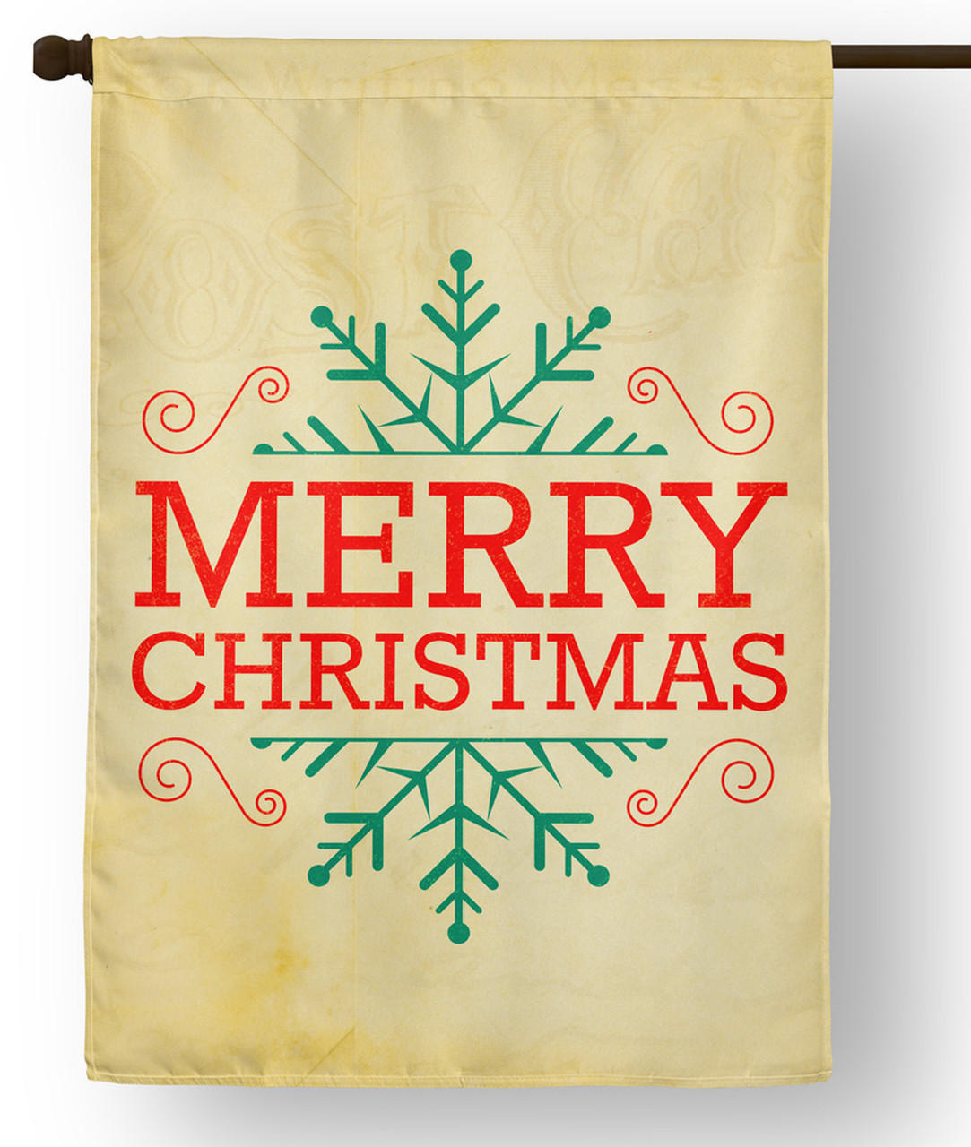  Snowflake Merry Christmas Outdoor House Flag