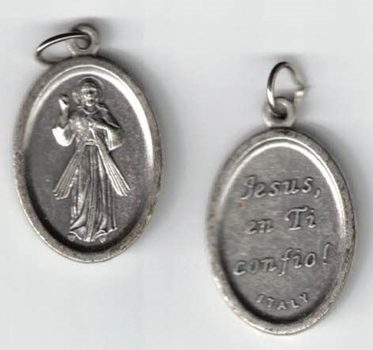 Divine Mercy Medal in Italian