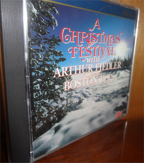 Used Audio: A Christmas Festival with Authur Fiedler and the Boston Pops