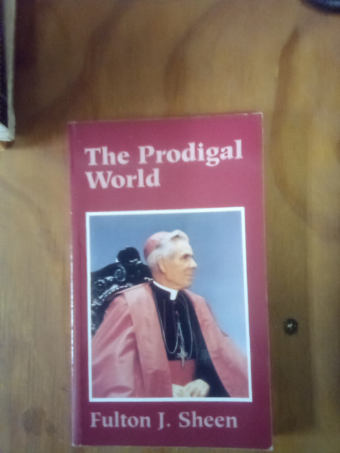 Prodigal World, The (Fulton J. Sheen) Kindle Edition by Fulton J. Sheen (Author) COPYRIGHT 2003  -
THIS IS A GENTLY USED BOOK IN GREAT CONDITION! - Sheen's unique interpretation of the Parable of the Prodigal Son of the Gospel account. He sees Western Civilization in the role of the younger son who squanders his patrimony before coming to his senses. Will it ultimately find redemption? Prodigal World, The (Fulton J. Sheen) Kindle Edition by Fulton J. Sheen (Author) COPYRIGHT 2003  -
THIS IS A GENTLY USED BOOK IN GREAT CONDITION! - Sheen's unique interpretation of the Parable of the Prodigal Son of the Gospel account. He sees Western Civilization in the role of the younger son who squanders his patrimony before coming to his senses. Will it ultimately find redemption?