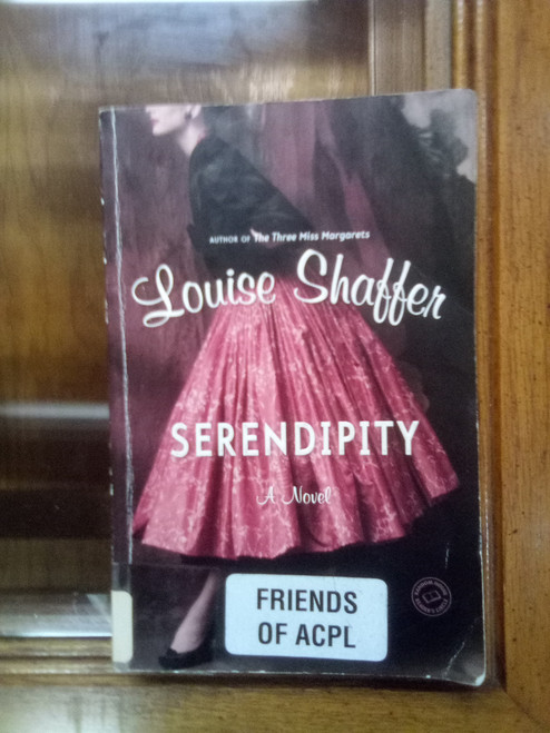 Serendipity: A Novel by Louise Schaffer.   - THIS IS A USED BOOK IN OKAY CONDITION WITH THE COVER A LITTLE FRAYED - THE AUTHOR BRINGS TO LIFE THREE GENERATIONS OF ITALIAN WOMEN AMERICAN WOMEN WITH SURPRISES, SECRETS, AND SERENDIPITY!