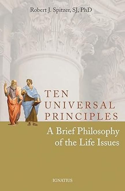  Life Issues Paperback – September 16, 2011 by Robert J. Spitzer (Author) -   

A GENTLY USED BOOK IN GREAT CONDITION! -  

How do we make sense of life? How should we treat others? How should we reasonably be expected to be treated by others? When human life is at stake, are there reasonable principles we can rely on to guide our actions? How should our laws be framed to protect human life? What kind of society should be built?Many people rely on their religious beliefs to answer these questions. But not everyone accepts the same religious premises or recognizes the same spiritual authorities. Are there public arguments--reasons that can be given that do not presuppose agreement on religious grounds or common religious commitments--that can guide our thoughts and actions, as well as our laws and public policies?In Ten Universal Principles: A Brief Philosophy of the Life Issues, Jesuit Father Robert Spitzer sets out, in a brief, yet highly-readable and lucid style, ten basic principles that must govern the reasonable person's thinking and acting about life issues. A highly-regarded philosopher, Father Spitzer provides an intelligent outline for thinking and talking about human life. This book is a powerful tool for persuasively articulating and effectively inculturating a prolife philosophy.
