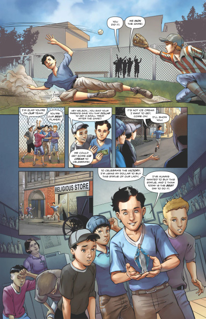 Father of the Fatherless:  Story of Nelson Baker - Comic Book