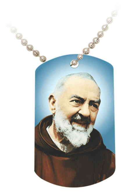 Saint Padre Pio Dog Tag