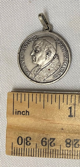 Commemorative Medal - JPII / St. Joseph comes in plastic Case with crest