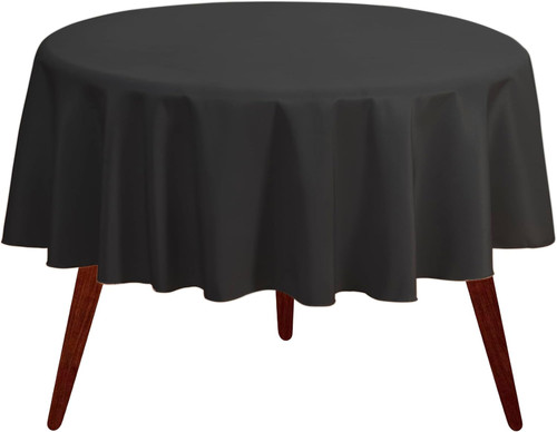 Black Table Cloth for Fund Raising Dinners