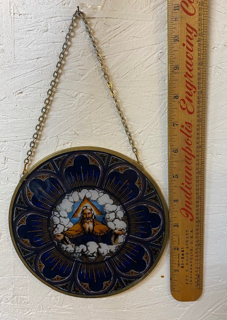 Vintage Suncatcher - God the Father 