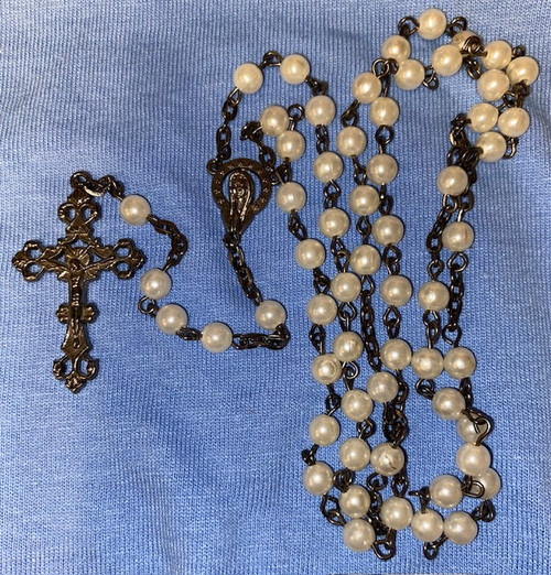 Lightweight 'Pearl' Bead Rosary