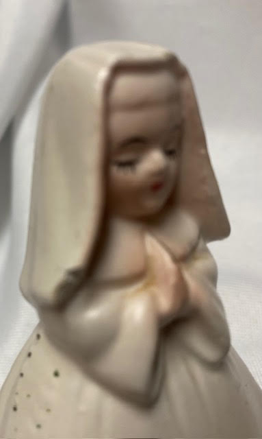 Antique/Vintage Nun Salt/Pepper Shakers - Japan Porcelain 