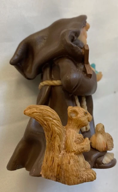 New in Box! Vintage Friar Folk Figurine - The Lord God Made Them All