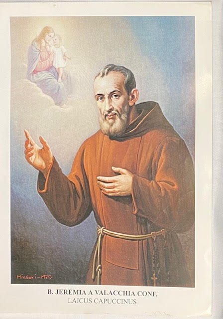 Vintage  Franciscan Italian Frameable Print - Jeremia A Valacchia Conf