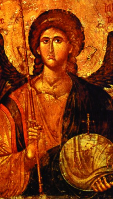 Traditional Prayer to St. Michael the Archangel--Large Print --front