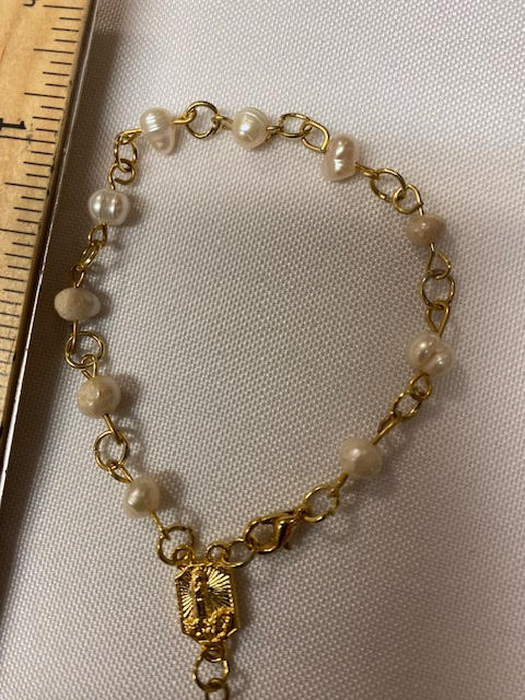 Beautiful Freshwater Pearl One-Decade Rosary