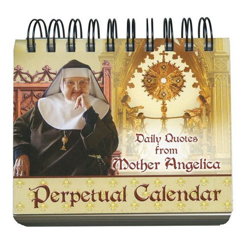 Daily Quotes From Mother Angelica - Perpetual Calendar - Only 1 Available