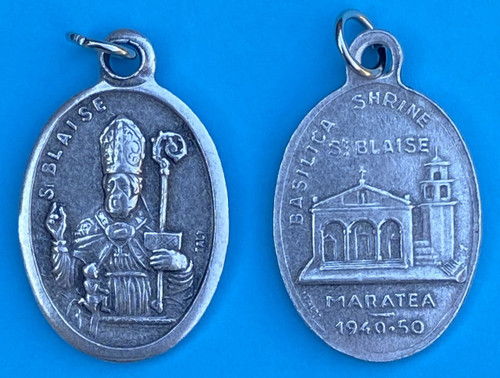 Shrine of St Blaise Medal