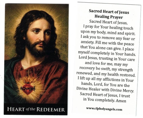 Heart of Jesus Sacred Heart of Jesus Healing Prayer