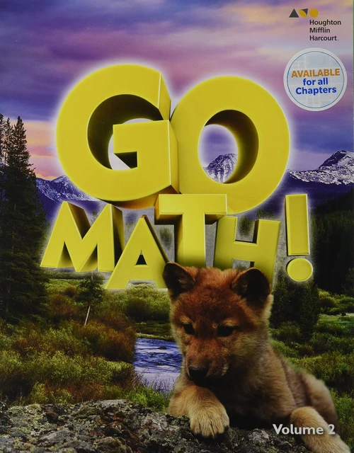 Go Math! Volume 2 ISBN 054471055X / 9780544710559