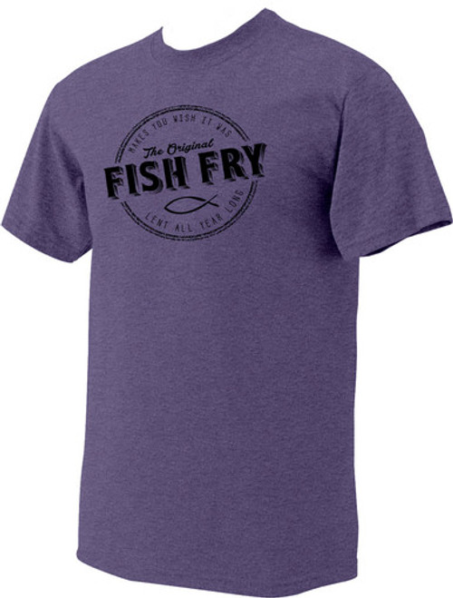 The Original Fish Fry Heather T-Shirt Personalized