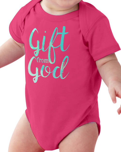 Gift From God Baby Onesie