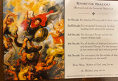 Rosary for Warriors - Prayer Card