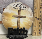 Bless Our Home table plaque 