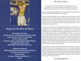 Prayer for the Hour of Mercy with Quotes from Diary of Saint Faustina