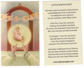 Little White Guest Eucharistic Vintage Holy Card Reproduction