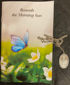 Set of 2! Miraculous Medal on 20" chain with 32-page prayer booklet