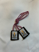 Children's pink cord scapular