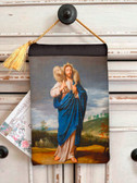 Velvet Blessing Pouch - Good Shepherd