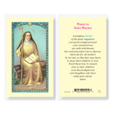 Saint Monica Holy Card