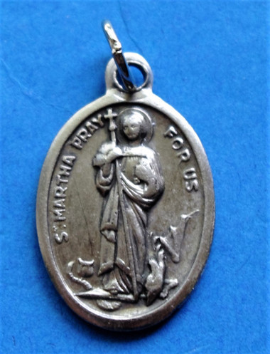 St. Martha Medal - Made in Italy