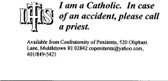 I Am a Catholic Wallet Cards