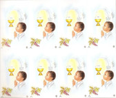 Custom Print First Communion Holy Cards Boy and Chalice