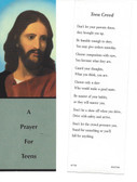 Teen Creed Prayer Bookmark