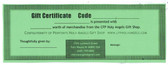 Gift Certificate