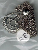 Star of David Silver Look Necklace