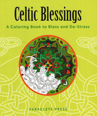 Celtic Blessings Coloring Book for Adults with Celtic pictures