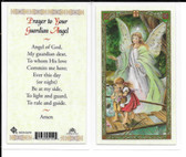 Laminated Prayer Card “Prayer to Your Guardian Angel”.