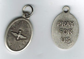 Holy Spirit Silver Oval Medal