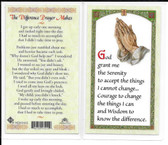 Laminated Prayer Card The Difference Prayer Makes