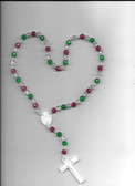 Multi-Color Cristal Beads Rosary 