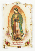 Our Lady of Guadalupe Saint Plaque 