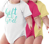 Gift From God Baby Onesie