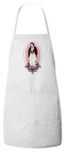 Our Lady of Guadalupe (Spanish Hail Mary) Apron (White)