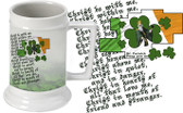 St. Patrick Beer Stein