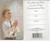 To A Special Boy On Your First Communion Day