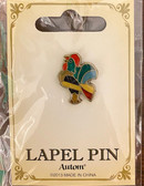 Cursillo Lapel Pin -  Colorful Rooster